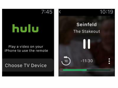 The Apple Watch is now a remote for Hulu | The Verge