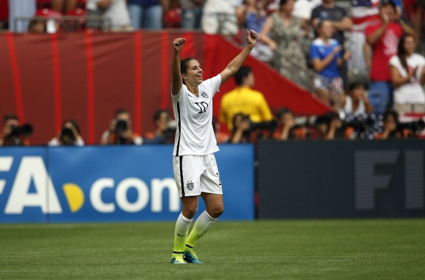 Carli Lloyd'visualized scoring multiple goals in World Cup Final