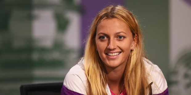 'I think always the beginning of this kind of period it's tough' Petra Kvitova told reporters