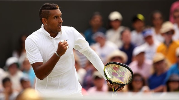 Dustin Brown Rafael Nadal 2015 Wimbledon