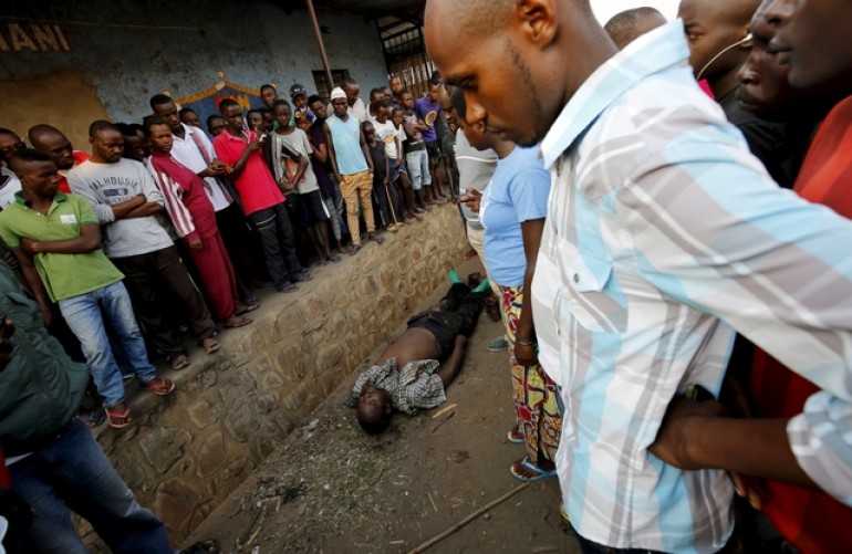 Two killed as blasts gunfire mar Burundi presidential vote