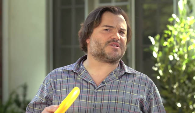 Jack Black in the video