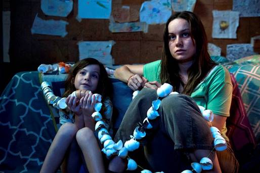 Jacob Tremblay and Brie Larson in Room