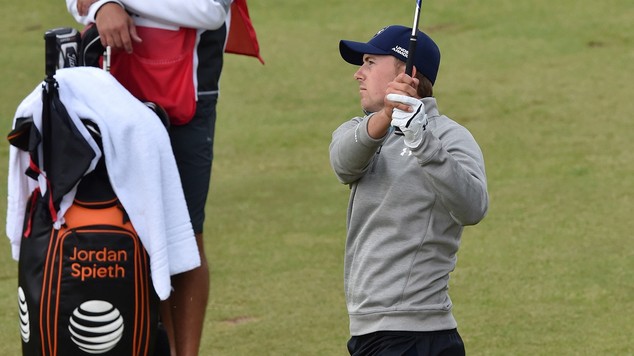 Jordan Spieth fell just short in his bid to win a third successive major