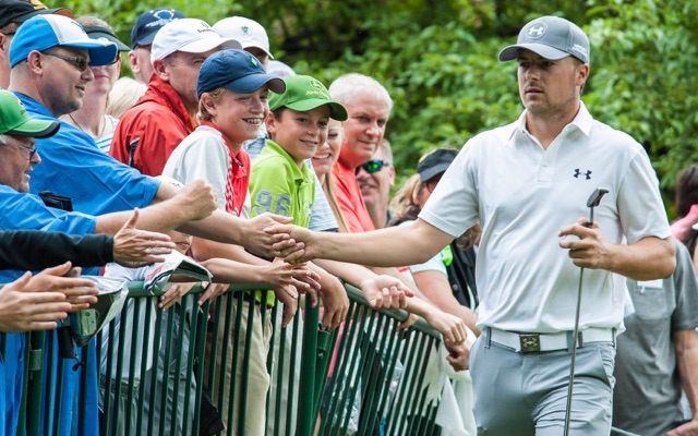 Jordan Spieth is clearly a fan-favorite at the John Deere