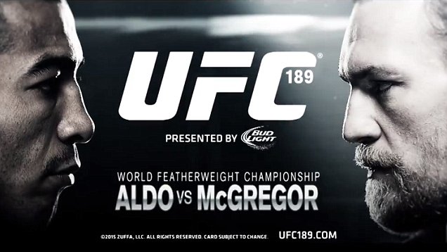 Jose Aldo vs. Conor Mc Gregor promo for cancelled fight