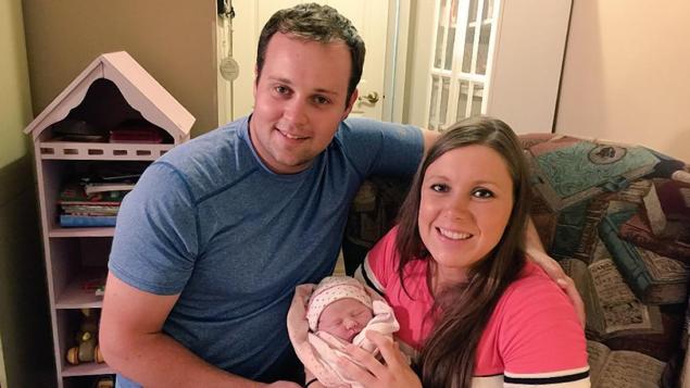 Josh Duggar announced the arrival of their daughter Meredith Grace Duggar with wife Anna Duggar