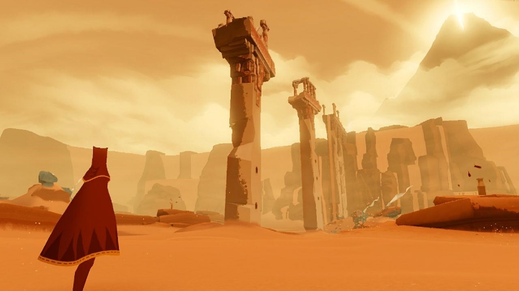 Journey will arrive on Play Station 4 this month