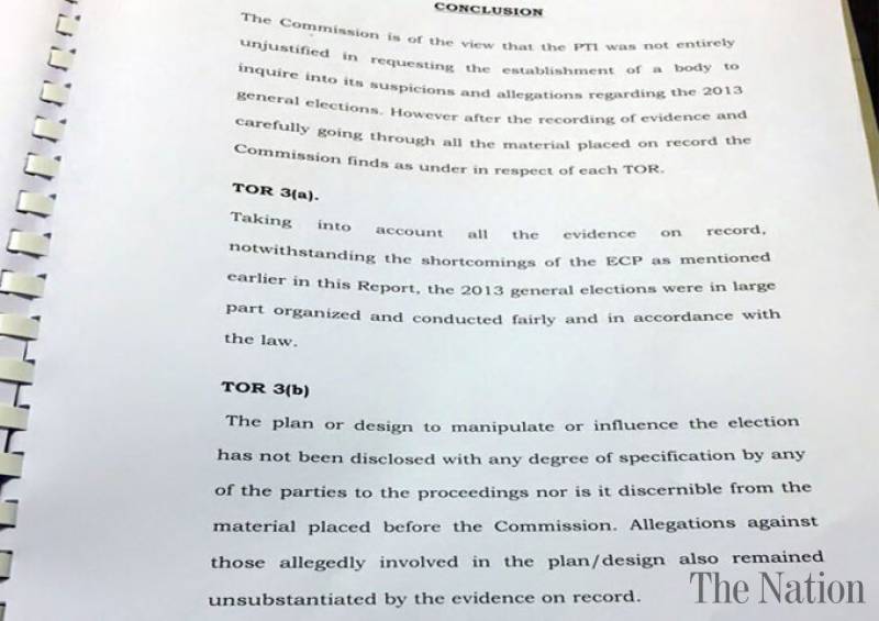 Judicial Commission Rejects Poll Rigging Claims ‹ Newsweek Pakistan