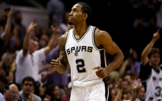 Kawhi Leonard signed an extension with the Spurs