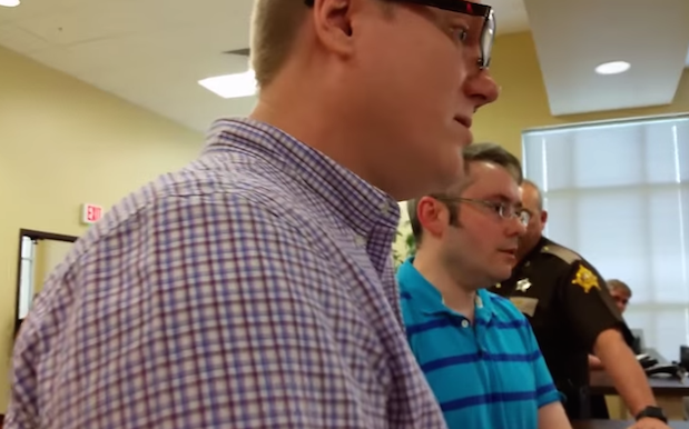 Sickening Video Documents Gay Kentucky Couple Being Denied a Marriage 