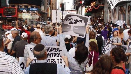 Opponents of Iran nuclear deal take protests to NYC story image