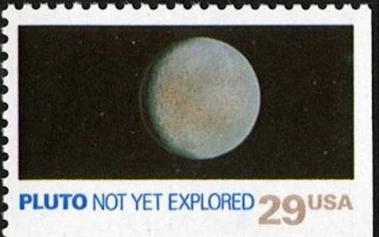 U.S. Pluto Postage Stamp