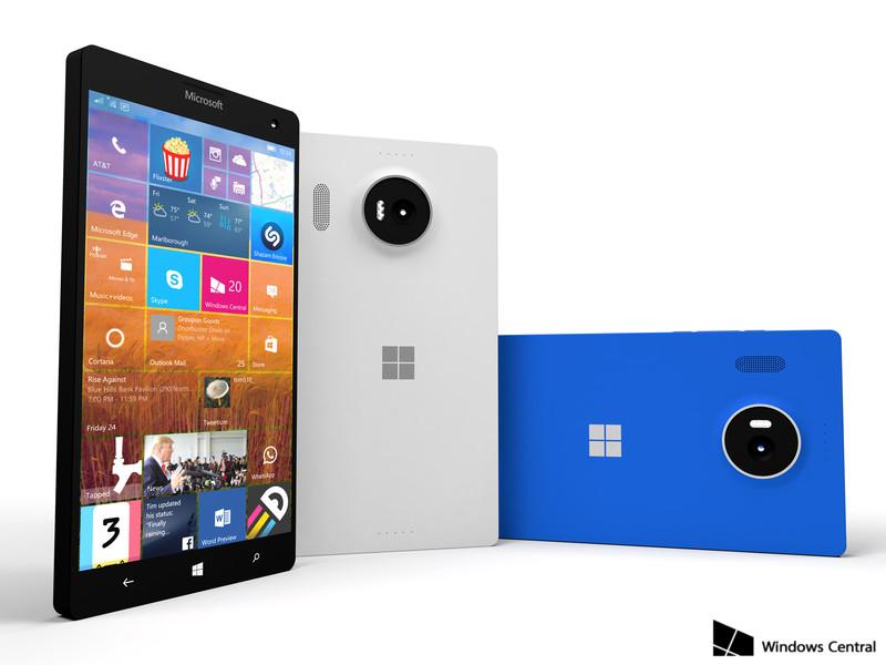 Lumia 950 XL Renders