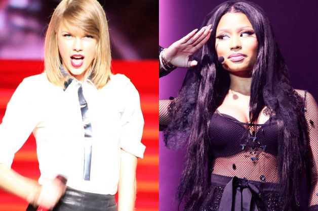 Taylor Swift and Nicki Minaj