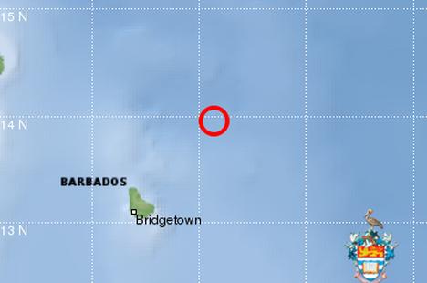 Magnitude-6.4 quake strikes in ocean northeast of Barbados