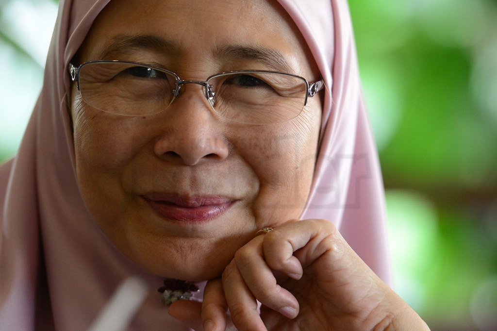 Opposition leader Datuk Seri Dr Wan Azizah Wan Ismail says Prime Minister Datuk Seri Najib Razak must answer allegations that huge sums of money had been channelled into his personal bank accounts. – The Malaysian Insider file pic