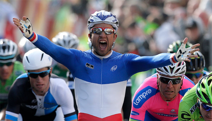 Tour de France 2015 French sprint hope Nacer Bouhanni taken to hospital