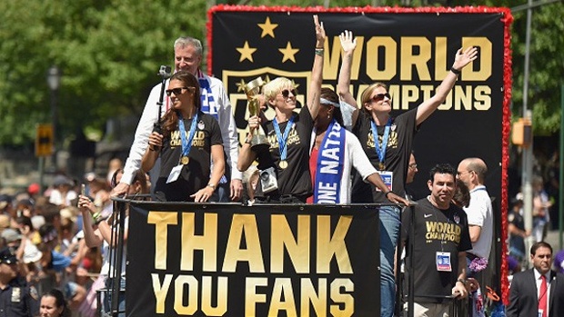 World Cup champions ticker-tape parade