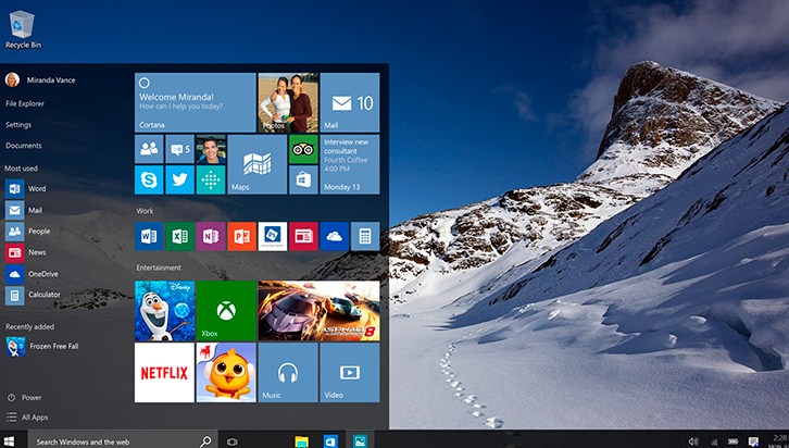 New Windows 10 Preview Released