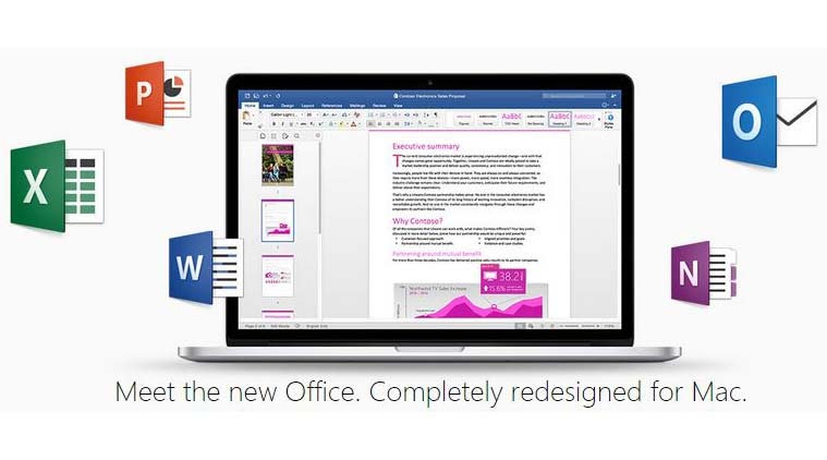 Microsoft launches Office 2016 for Mac user