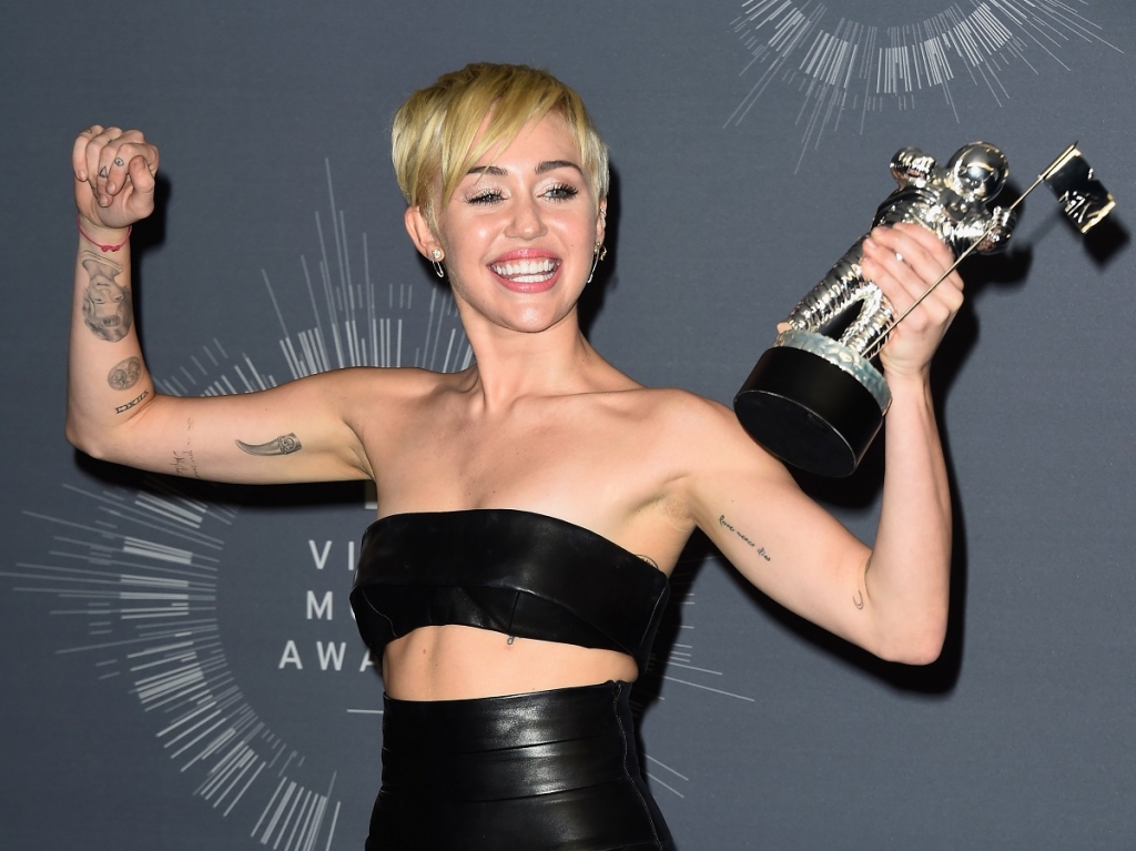 Miley Cyrus at 2014 VMAs