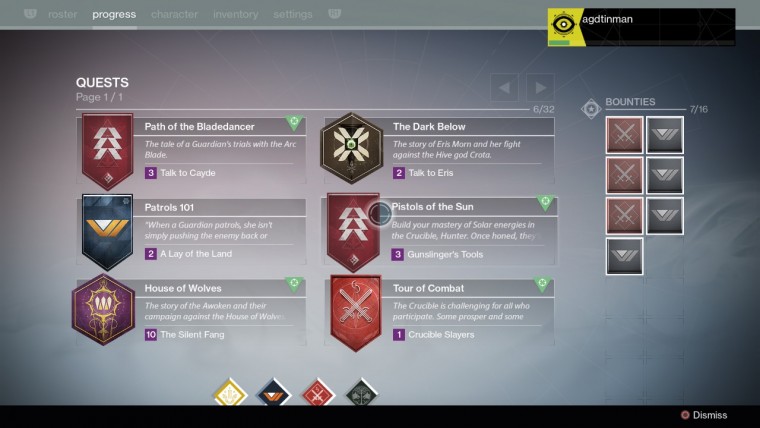 Destiny The Taken King Quests