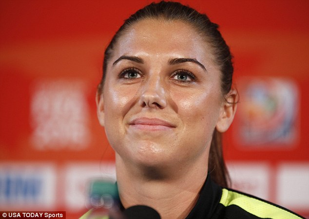 More than just looks FIFA is in trouble after saying American forward Alex Morgan was'easy on the eyes