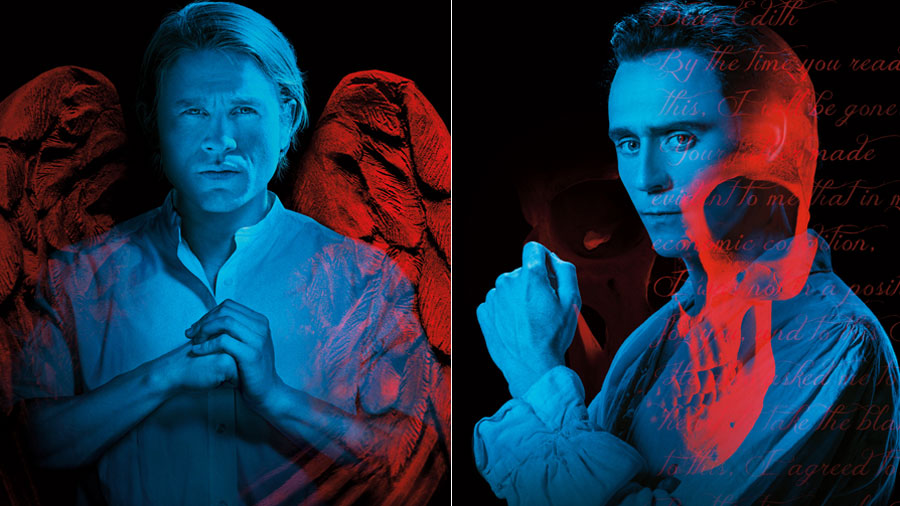 Tom Hiddleston and Charlie Hunnam's Crimson Peak posters