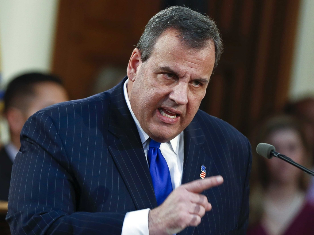 New Jersey Gov. Chris Christie