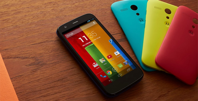 New Motorola Moto G leak, shows the sleek cell phone from different angles