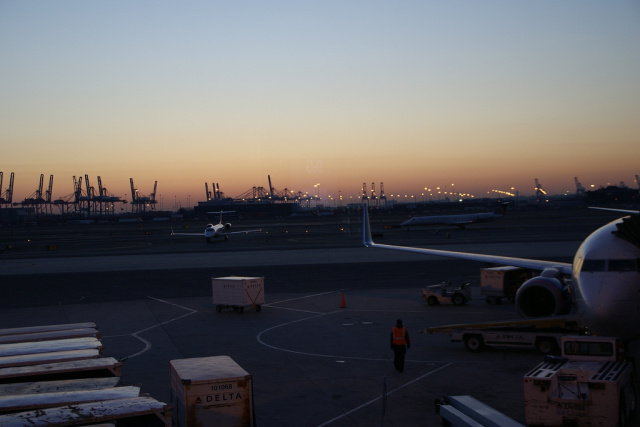 Newark International Airport as seen in 2010.
			 Shuichi Aizawa