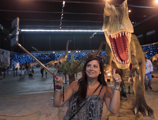 No humans were harmed in the taking of this selfie. — Reuters pic