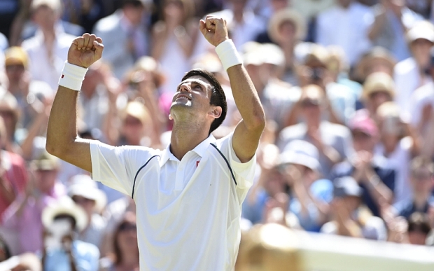 Wimbledon 2015 Novak Djokovic crushes Richard Gasquet to sweep into final