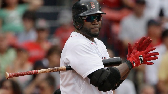 Ortiz at 1st in Fenway for 1st time since 2005           					David Ortiz