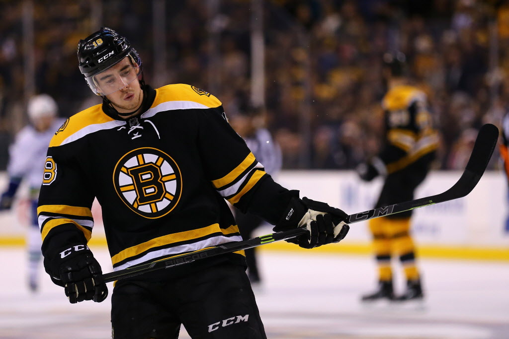 Reilly Smith is headed from the Boston Bruins to the Florida Panthers in a trade that also sent Jimmy Hayes to Beantown