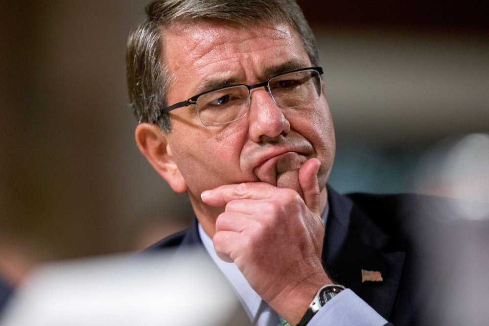 Defense Secretary Ash Carter says that existing Pentagon policy gives commanders at U.S. installations “the option of additional armed personnel.”
The Associated Press