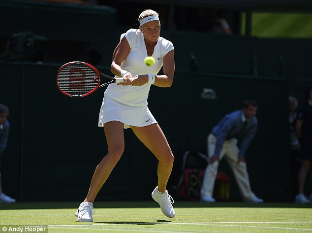 Petra Kvitova thrashed Kiki Bertens in a stunning 35 minutes as he progresses to the second round