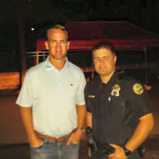 Peyton Manning visited Chattanooga Saturday