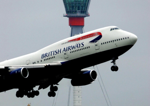 A British Airways plane