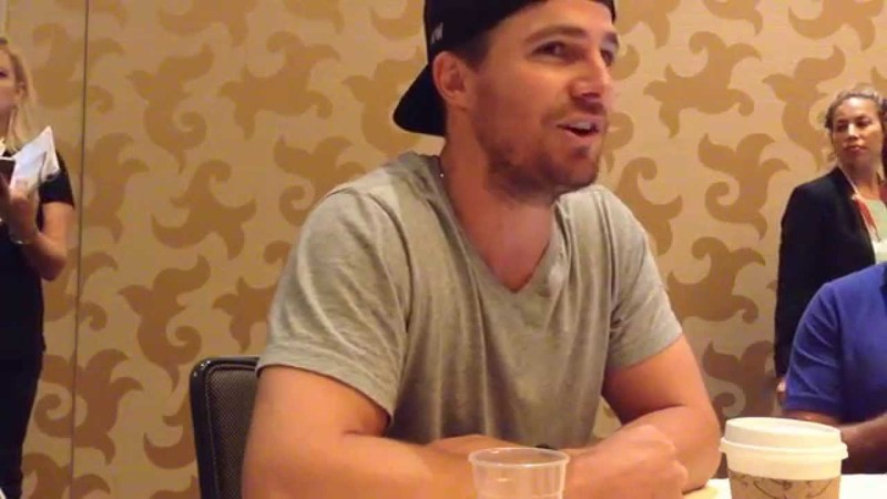 039;Arrow&#039 at Comic-Con Stephen Amell on Season 4