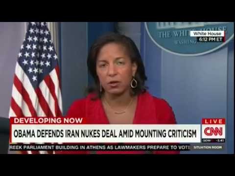 An exchange on CNN as Wolf Blitzer pressed Susan Rice on the “signing bonus” that the Iranian regime will have to send to terrorists