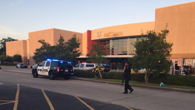 Police in Lafayette Louisiana investigate reports of a shooting at a movie theater Thursday