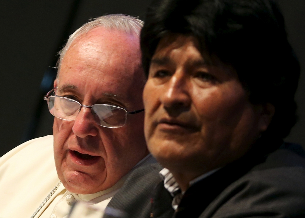 Pope Francis capitalism Bolivia