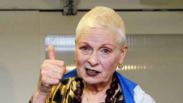 Protests over recent weeks have drawn celebrity participants such as avant-garde fashion designer Vivienne Westwood