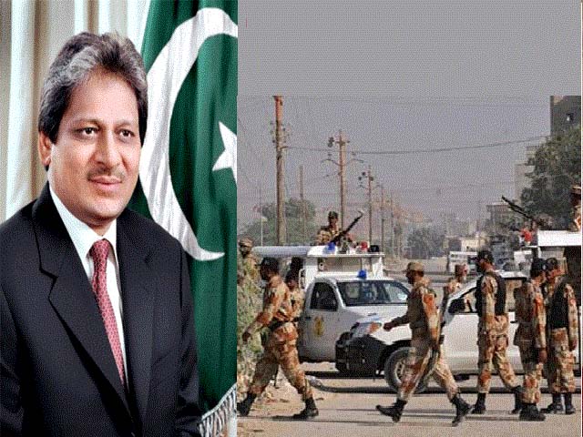 Governor Sindh Dr Ishratul Ibad votes for Rangers’ stay in Karachi