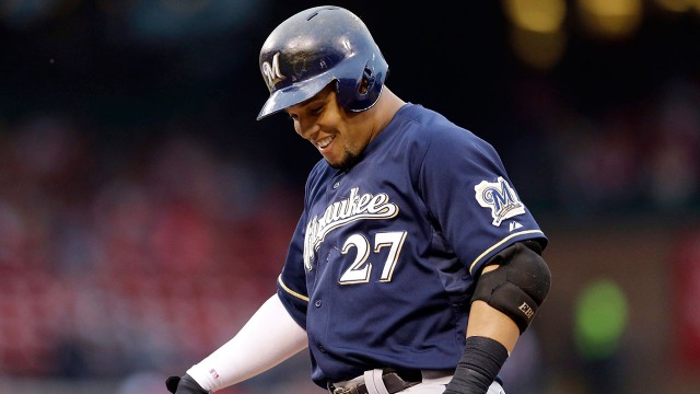 Report Mets acquire Carlos Gomez from Brewers           					Milwaukee Brewers Carlos Gomez