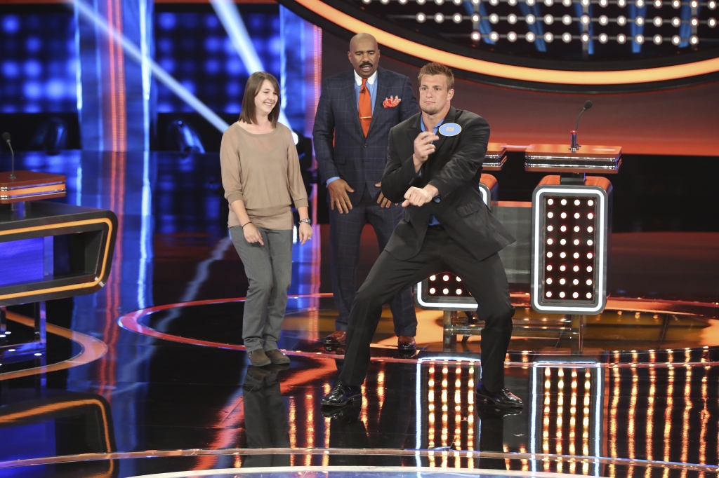 Rob Gronkowski takes pass on 'Family Feud' deflate query | Boston Herald