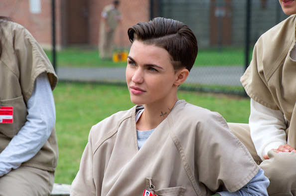 Ruby Rose as Stella Carlin in OITNB