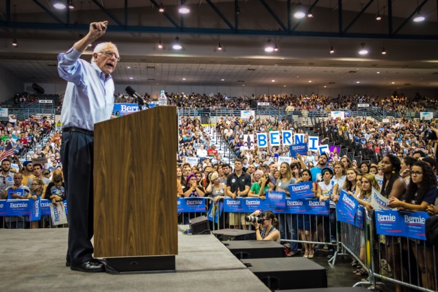 Bernie Sanders in Louisiana with message to 'working people, low-income people